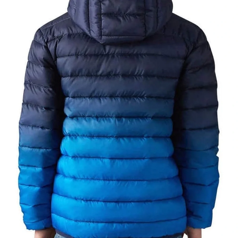 Eddie Bauer Reversible down filled Hooded Jacket - size M​